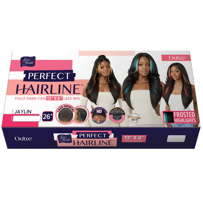 Outre Perfect Hairline Glueless Hand-Tied 13x6 HD Lace Front Wig - JAYLIN - Image 6