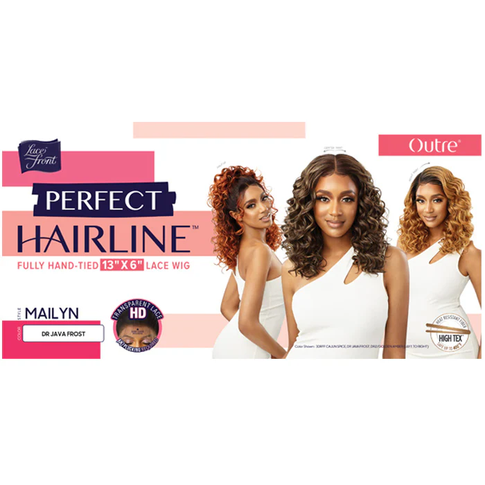 Outre Perfect Hairline Glueless HD 13X6 Lace Front Wig - MAILYN - Image 5