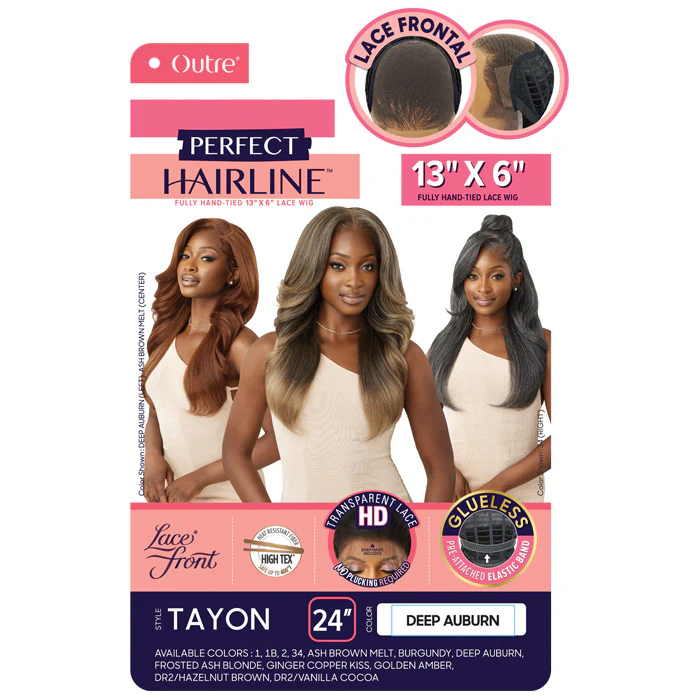 Outre Perfect Hairline Glueless HD 13x6 Lace Front Wig - TAYON - Image 6