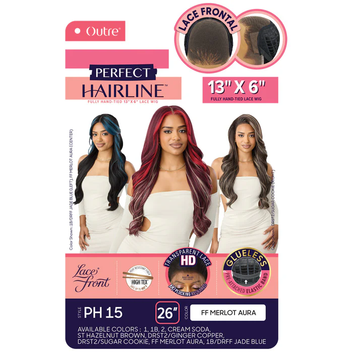 Outre Perfect Hairline Glueless HD 13x6 Lace Frontal Wig - PH 15 - Image 4