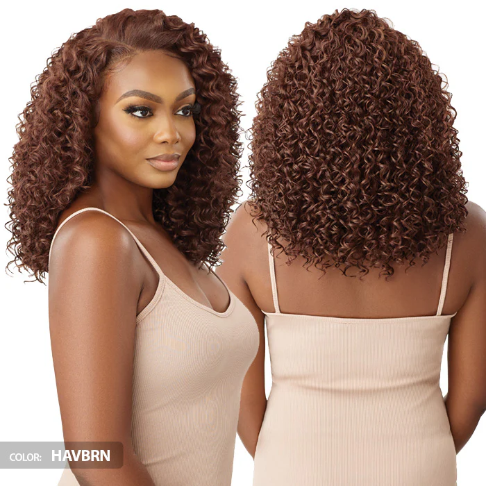 Outre Perfect Hairline Glueless 13X4 HD Lace Front Wig - DOMINICA 16" - Image 3
