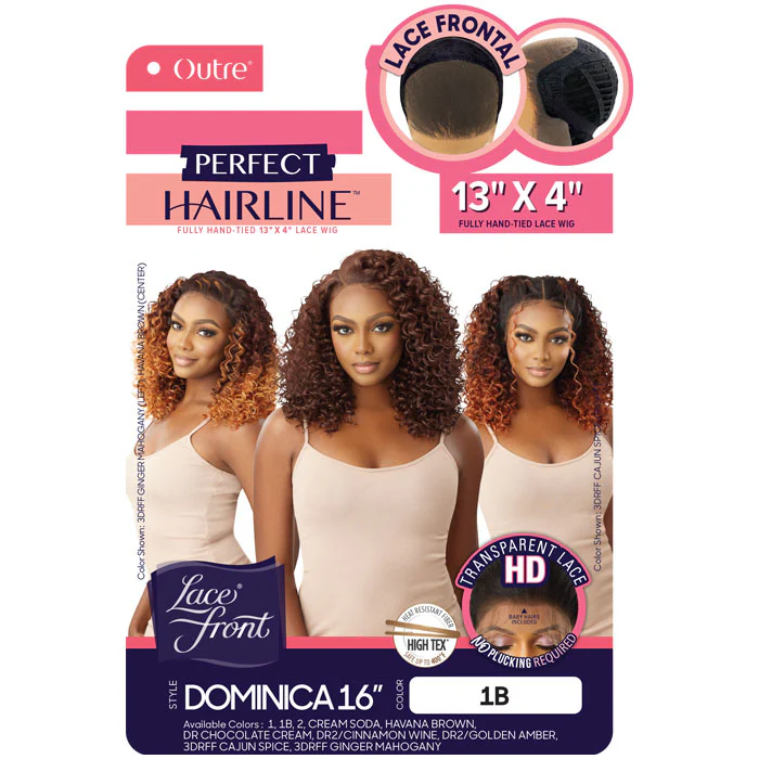 Outre Perfect Hairline Glueless 13X4 HD Lace Front Wig - DOMINICA 16" - Image 4