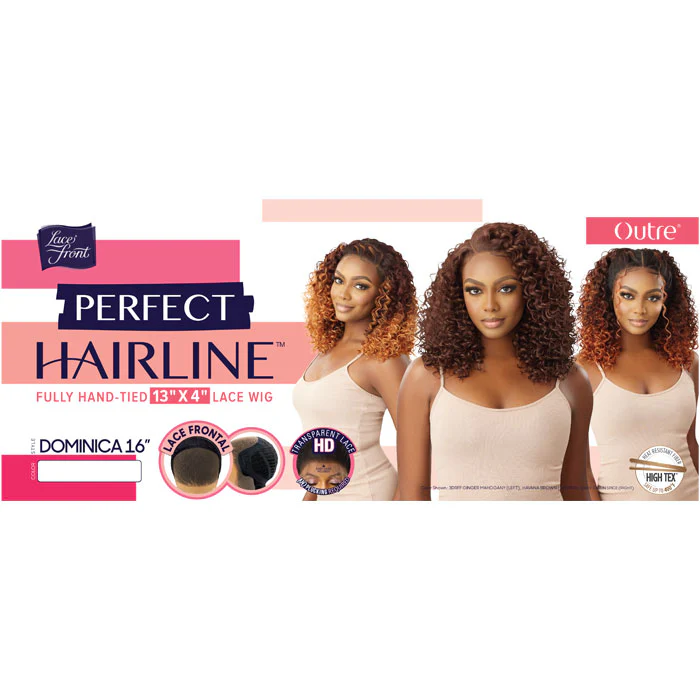 Outre Perfect Hairline Glueless 13X4 HD Lace Front Wig - DOMINICA 16" - Image 5