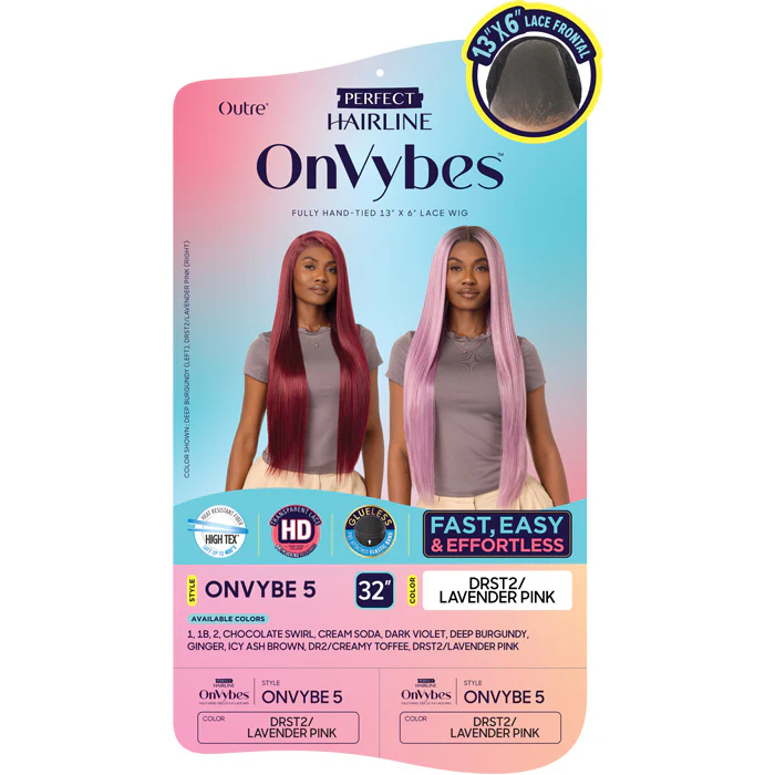 Outre Perfect Hairline On Vybes Glueless HD 13x6 Lace Frontal Wig - ONVYBE 5 - Image 5