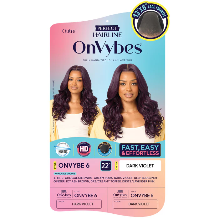 Outre Perfect Hairline On Vybes Glueless HD 13x6 Lace Frontal Wig - ONVYBE 6 - Image 5