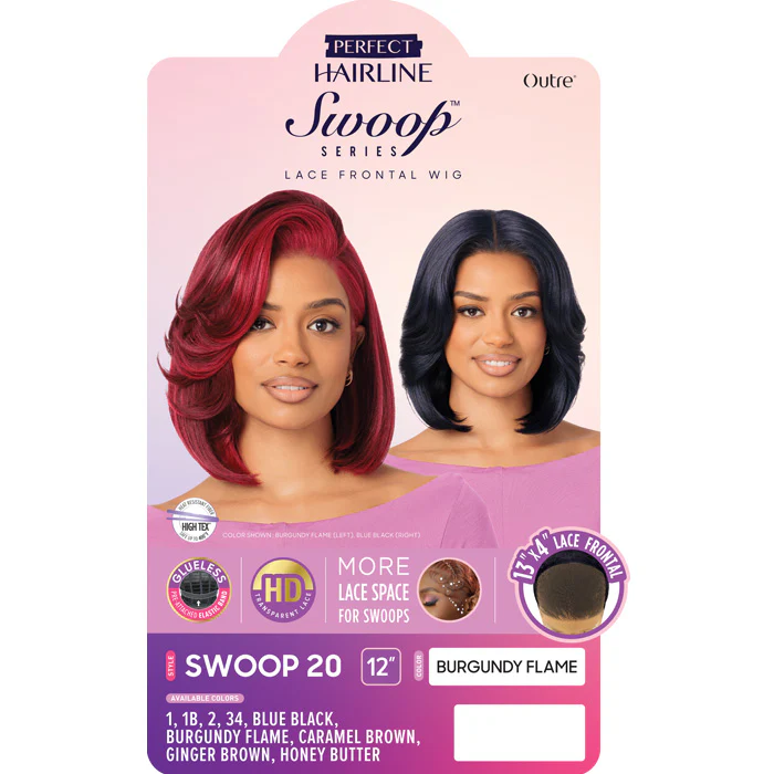 Outre Perfect Hairline Swoop Glueless HD 13x4 Lace Frontal Wig - SWOOP 20 - Image 4