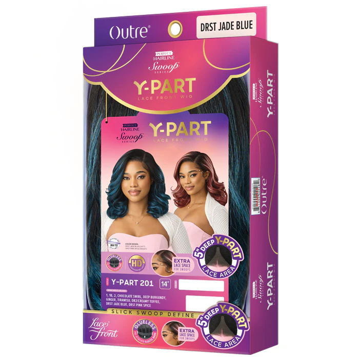 Outre Perfect Hairline Swoop Series Glueless 5" Deep Y-Part HD Lace Front Wig - Y-PART 201 - Image 5