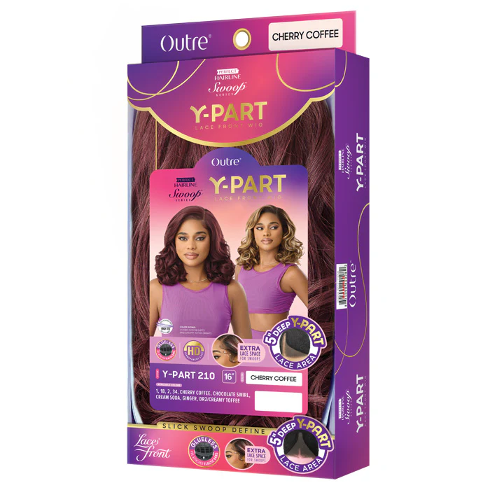 Outre Perfect Hairline Swoop Y-Part Glueless HD 5" Deep Lace Part Wig - Y-PART 210 - Image 4
