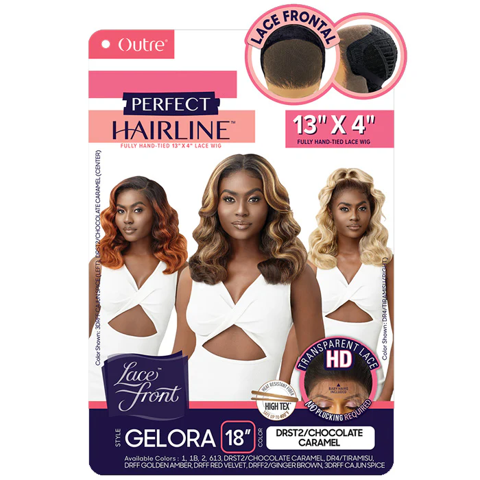 Outre Perfect Hairline Glueless 13X4 HD Lace Front Wig - GELORA - Image 6