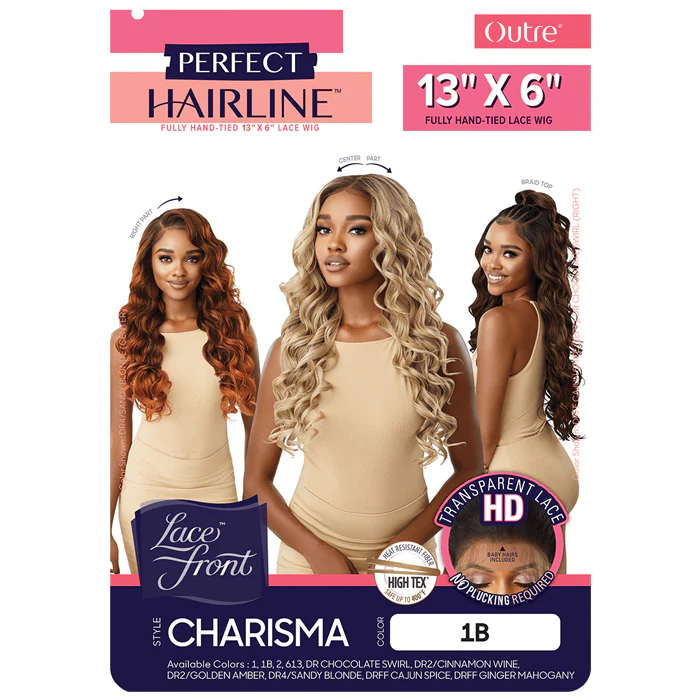 Outre Perfect Hairline Glueless 13x6 HD Lace Front Wig - CHARISMA - Image 5