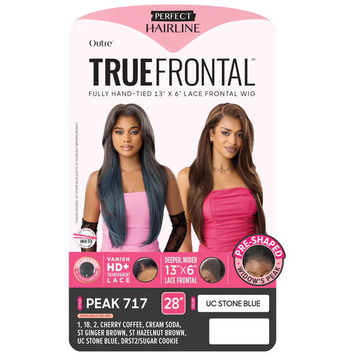 Outre Perfect Hairline True Frontal Glueless Hand-Tied 13x6 HD Lace Front Wig - PEAK 717 - Pre-Shaped - Image 4