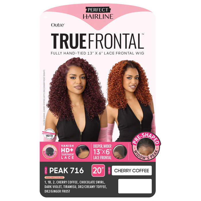 Outre Perfect Hairline True Frontal Glueless HD 13x6 Pre-Shaped Lace Frontal Wig - PEAK 716 - Image 4