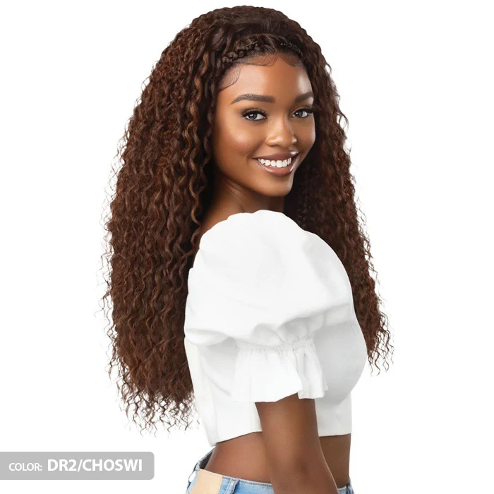 Outre Pre-Styled Glueless 13X2 HD Lace Frontal Wig - HALO STITCH BRAID 26" - Image 2