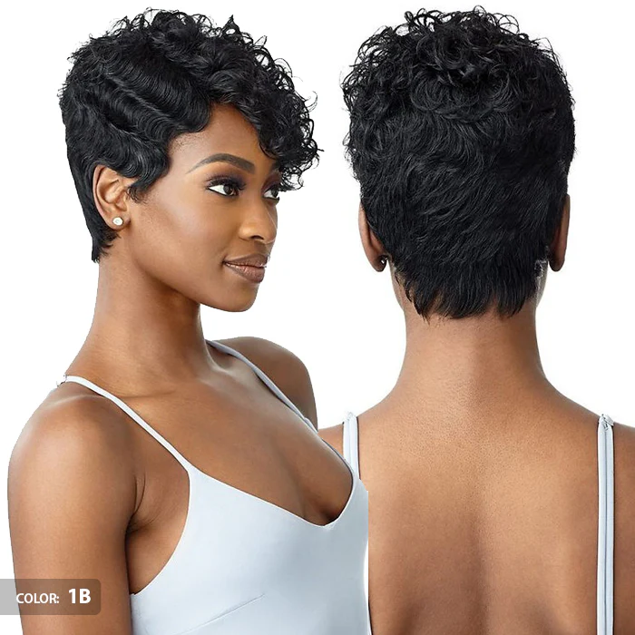 Outre Premium Duby 100% Human Hair Clipper Cut Wig - HH-ROSE CURL - Image 3