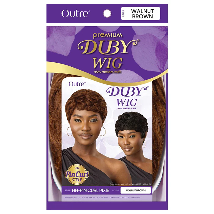 Outre Premium Duby 100% Human Hair Full Wig - HH-PIN CURL PIXIE - Image 5