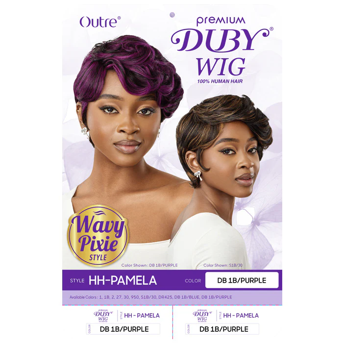 Outre Premium Duby Wig 100% Human Hair Full Wig - HH-PAMELA - Image 4