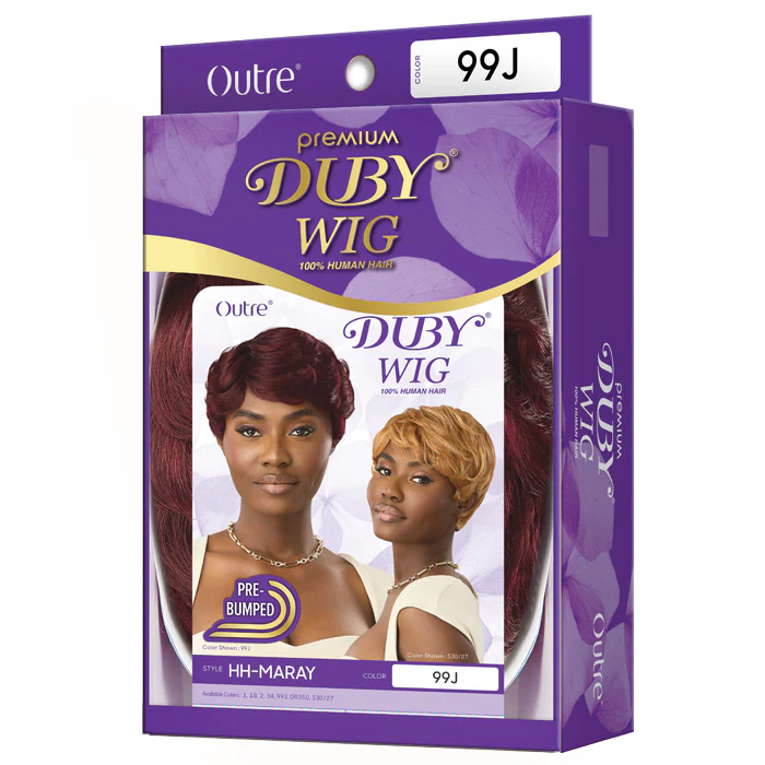 Outre Premium Duby Wig 100% Human Hair Pre-Bumped Full Wig - HH-MARAY - Image 4