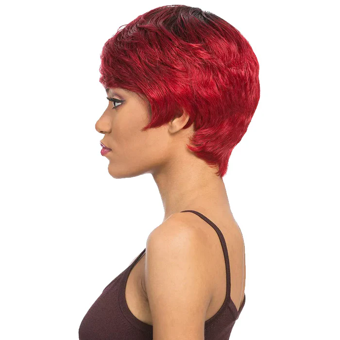Outre Premium Duby Wig Human Hair Full Wig - FEATHER COMBO - Image 2