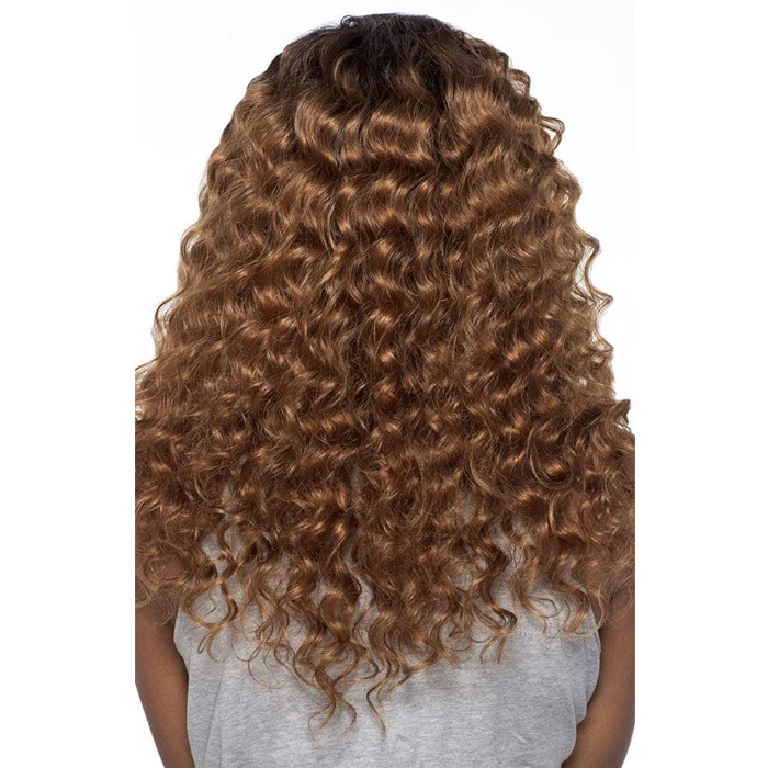 Outre Premium Purple Pack 100% Human Hair Weave - HAWAIIAN WAVE 12/14/18" - Image 4