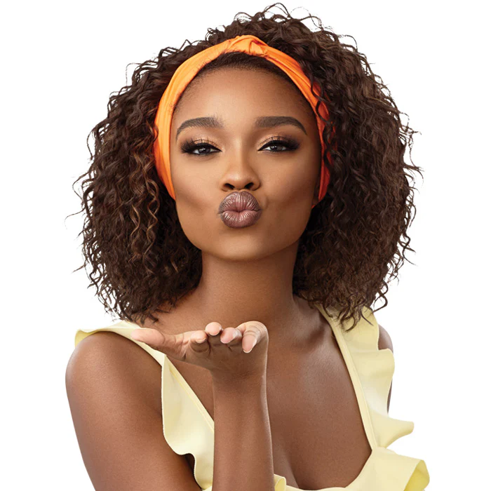 Outre Converti Cap Wet n Wavy Half Wig - WAVY OASIS - Image 6