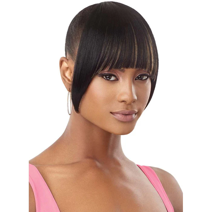 Outre Pretty Quick Clip-on Bang - CRESCENT CHINA BANG - Image 2