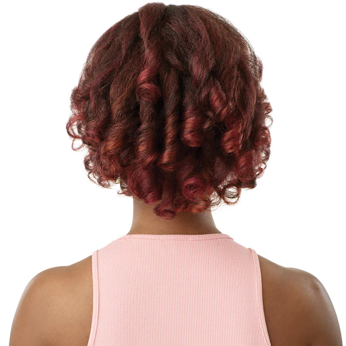 Outre Pretty Quick Drawstring Ponytail - KINKY CURLY 12" - Image 4