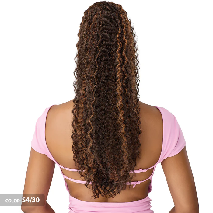 Outre Pretty Quick Drawstring Ponytail - LILLA 24" - Image 3