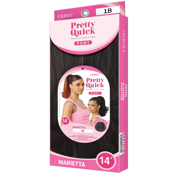 Outre Pretty Quick Drawstring Ponytail - MARIETTA - Image 5
