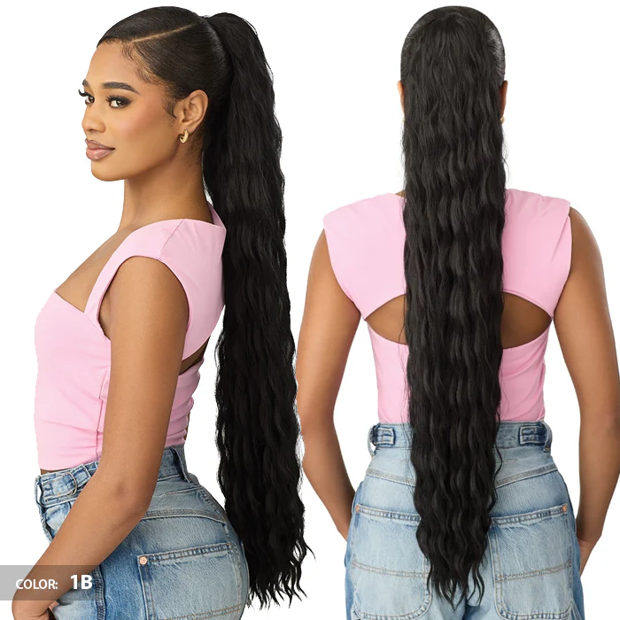 Outre Pretty Quick Drawstring Ponytail - SAKINA - Image 3