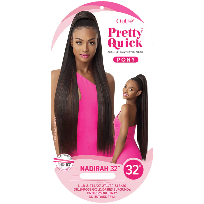 Outre Pretty Quick Ponytail - NADIRAH 32" - Image 4