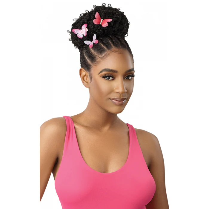 Outre Pretty Quick Premium Synthetic Butterfly Jungle Locs Ponytail 20 - Image 3