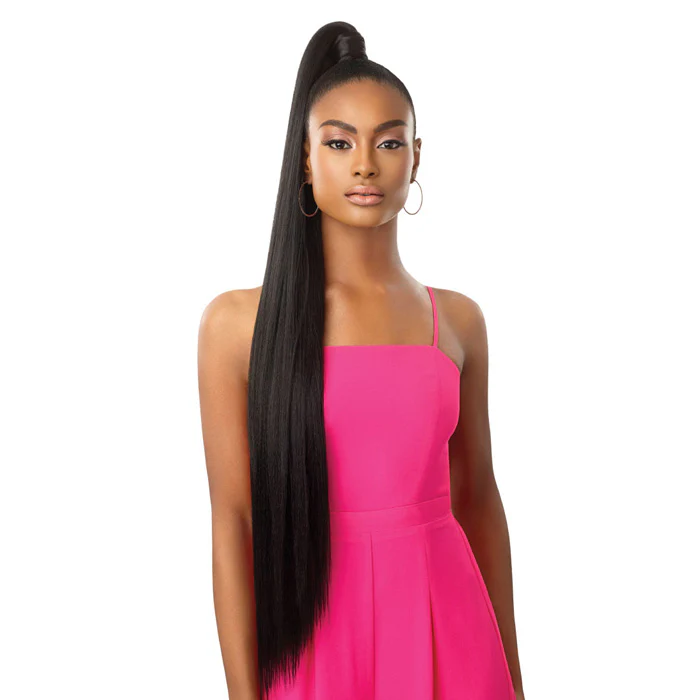 Outre Pretty Quick Wrap Around Pony - SLEEK STRAIGHT 36"
