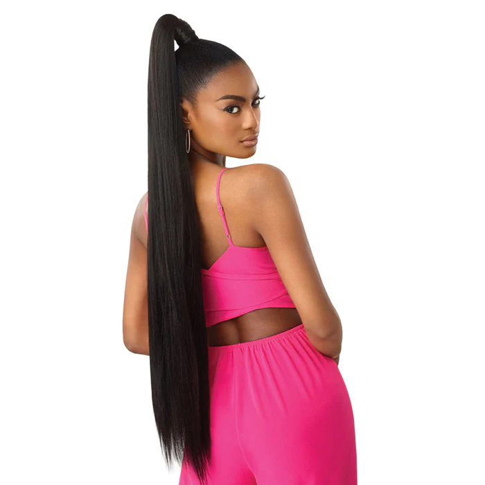 Outre Pretty Quick Wrap Around Pony - SLEEK STRAIGHT 36" - Image 2