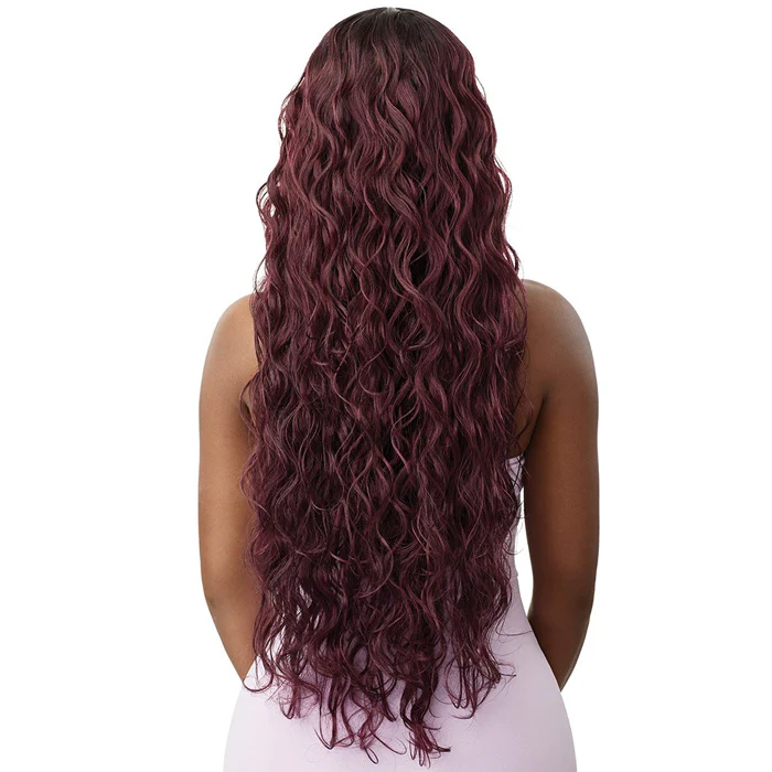 Outre Purple Pack Brazilian Boutique Human Hair Blend Weave - VIRGIN BODY 4PCS (26/28/30"+ 4" lace closure) - Image 3