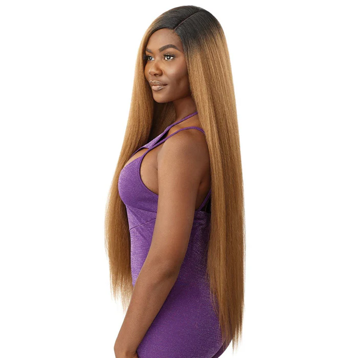 Outre Purple Pack Brazilian Boutique Human Hair Blend Weave - VIRGIN VOLUME PRESSED 4PCS (26/28/30"+ 4"lace closure) - Image 2