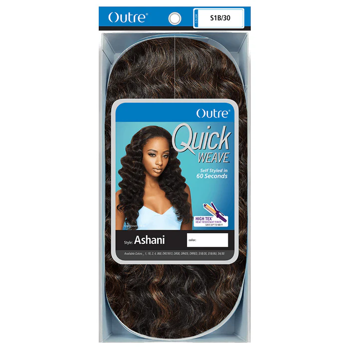 Outre Quick Weave Half Wig - ASHANI - Image 5