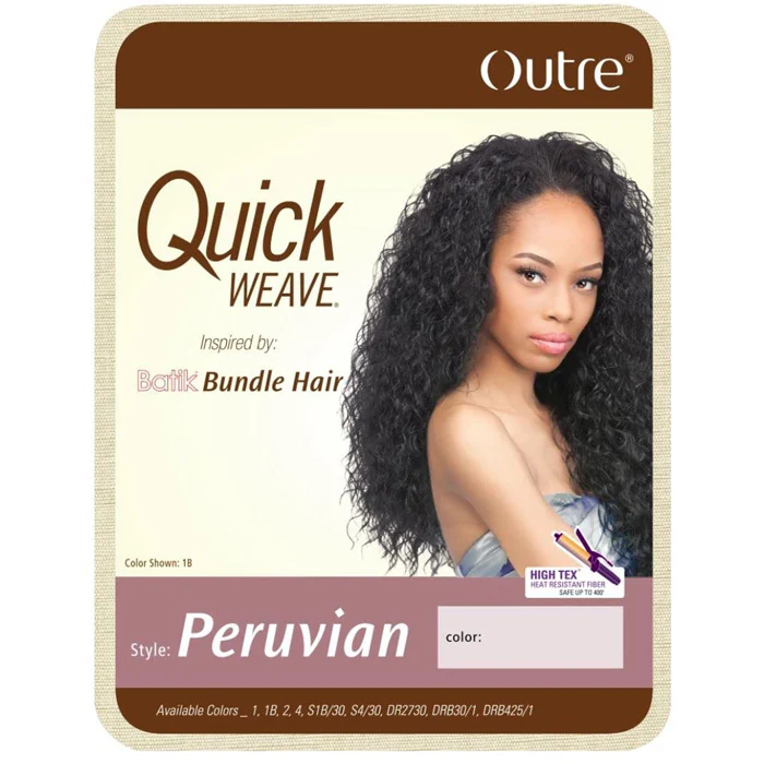 Outre Quick Weave Half Wig Batik Bundle Hair PERUVIAN - Image 2