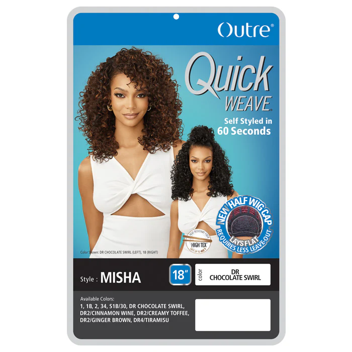 Outre Quick Weave Half Wig Cap - MISHA - Image 4