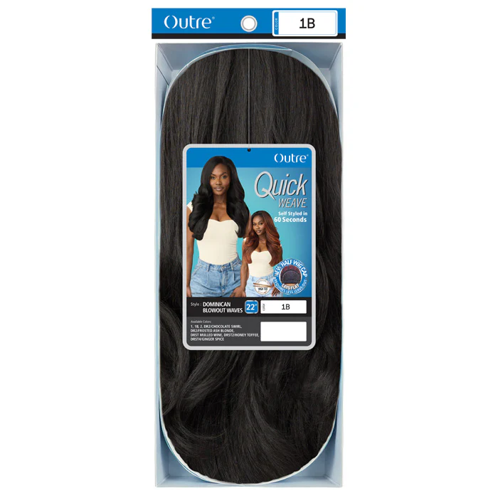 Outre Quick Weave Half Wig - DOMINICAN BLOWOUT WAVES - Image 5