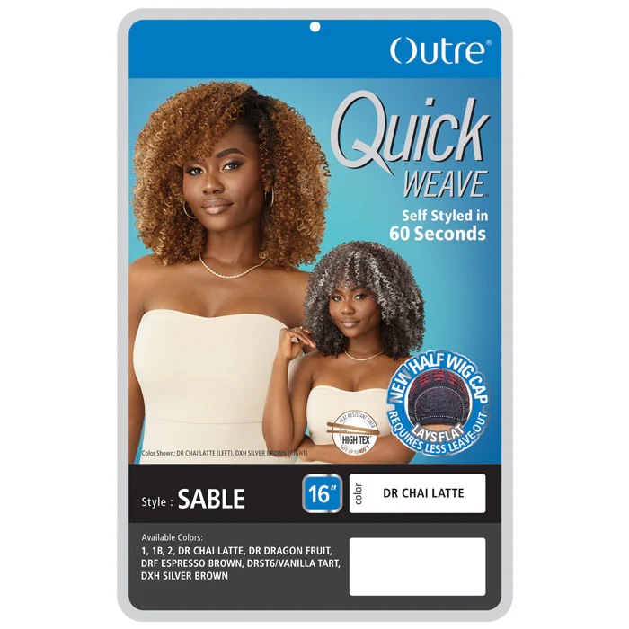 Outre Quick Weave Half Wig - SABLE - Image 5