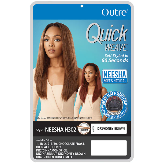 Outre Quick Weave Neesha Half Wig - NEESHA H302 - Image 4