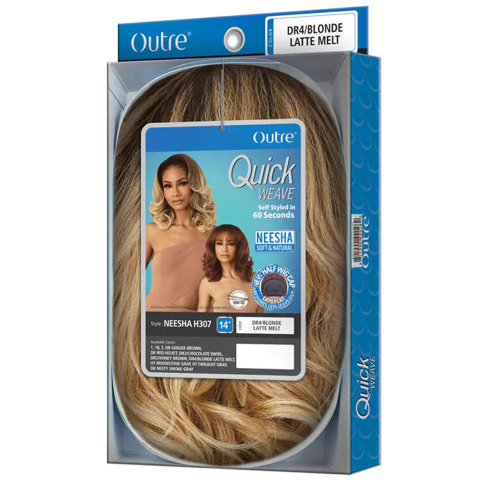 Outre Quick Weave Neesha Soft & Natural Half Wig - NEESHA H307 - Image 5
