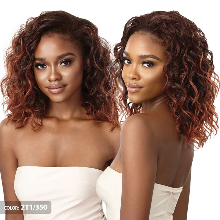 Outre Quick Weave Wet & Wavy Half Wig - LOOSE CURL 18 - Image 2