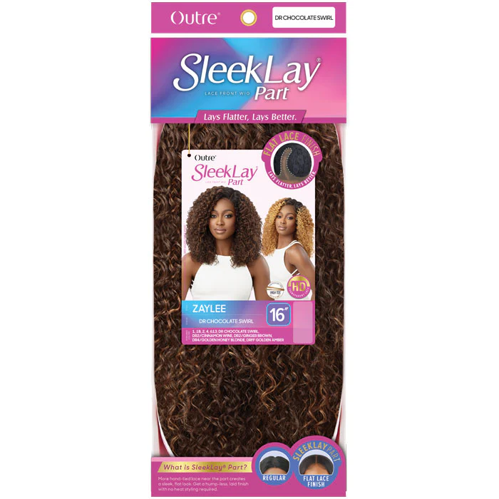 Outre Sleek Lay Deep Part HD Lace Front Wig - ZAYLEE - Image 6