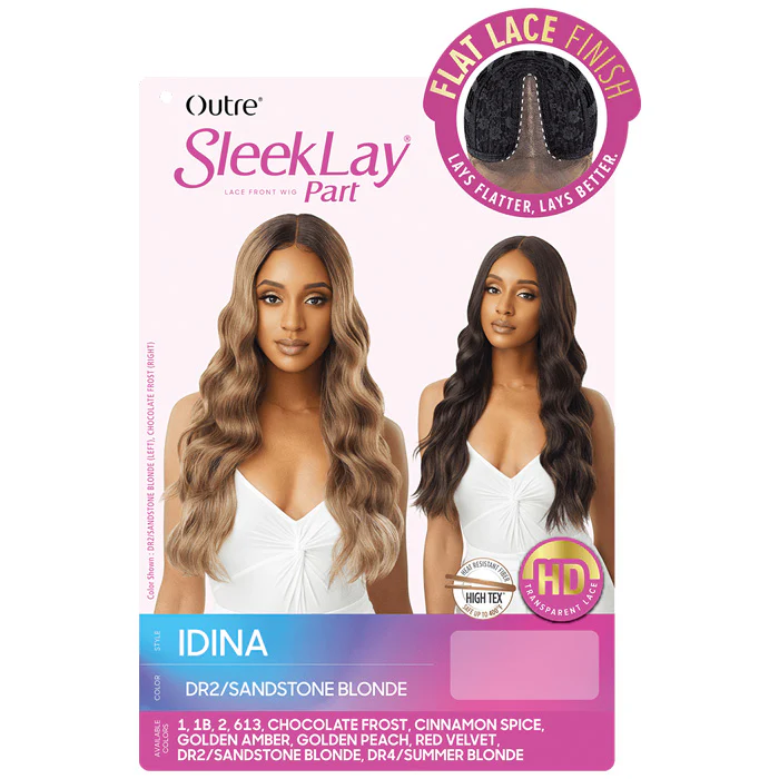 Outre Sleek Lay Flat Lace Finish HD Part Lace Wig - IDINA - Image 4