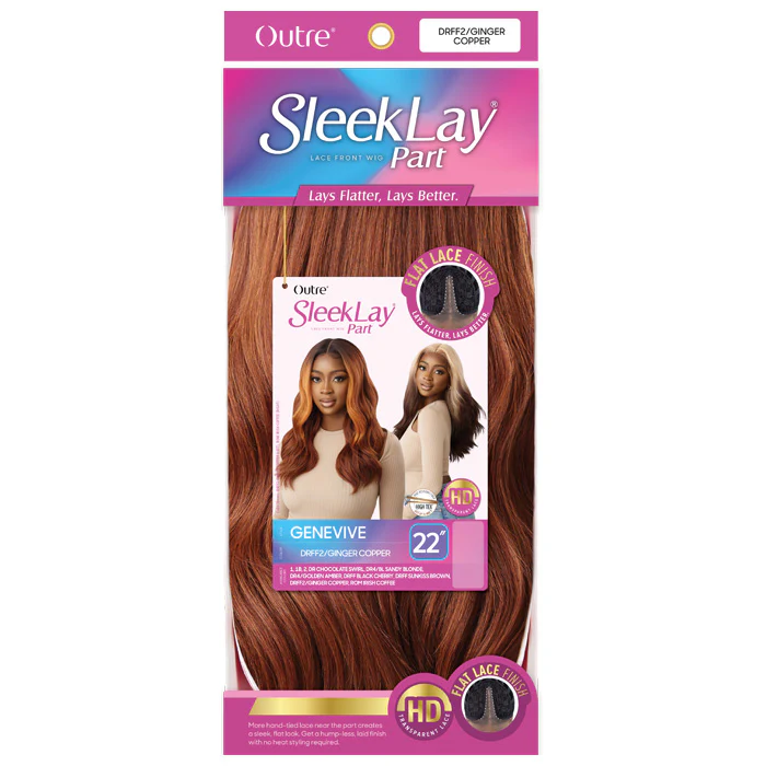 Outre Sleek Lay HD Lace Front Wig - GENEVIVE - Image 5