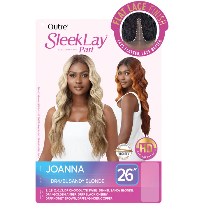 Outre Sleek Lay Synthetic 5" Deep Part HD Lace Front Wig - JOANNA - Image 5