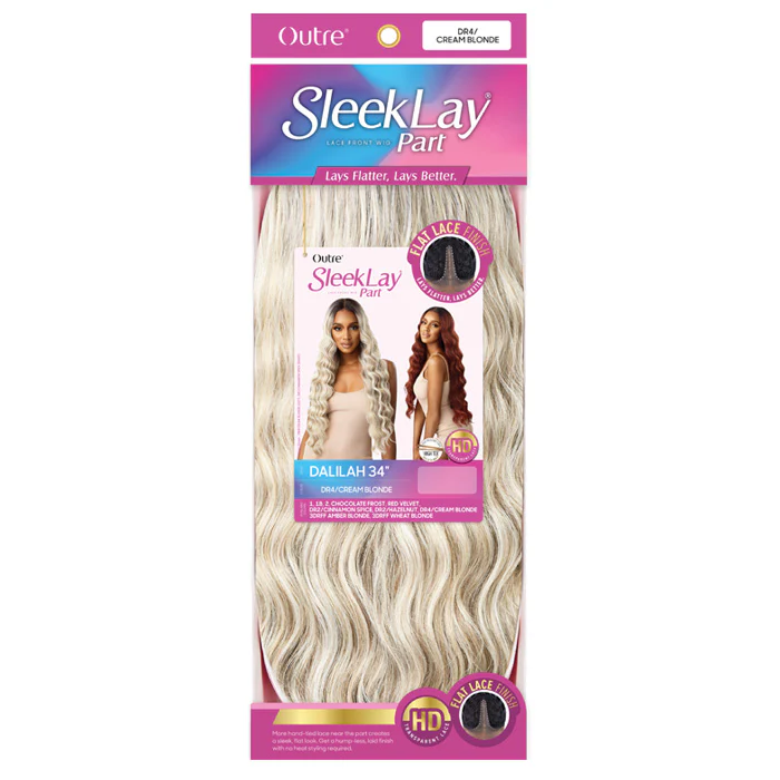 Outre SleekLay Flat Lace Finish HD Lace Wig - DALILAH 34" - Image 5