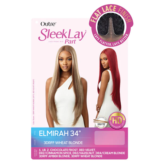 Outre SleekLay Flat Lace Finish HD Lace Wig - ELMIRAH 34" - Image 4