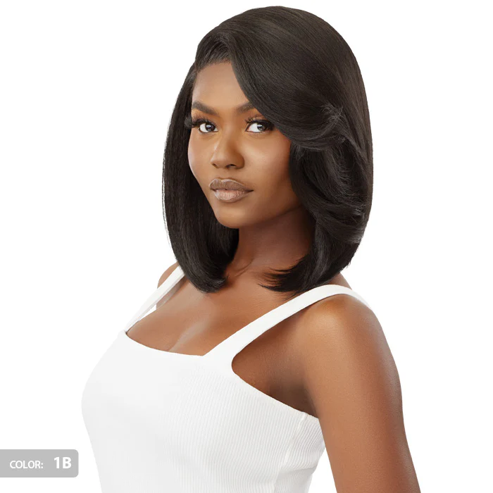 Outre SleekLay Glueless Deep C-Part HD Lace Front Wig - RUDY - Image 2